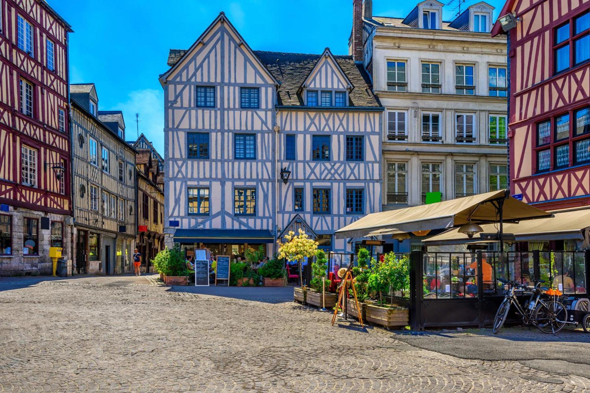 Francoise F5 Avec Parking Appartement Rouen Buitenkant foto
