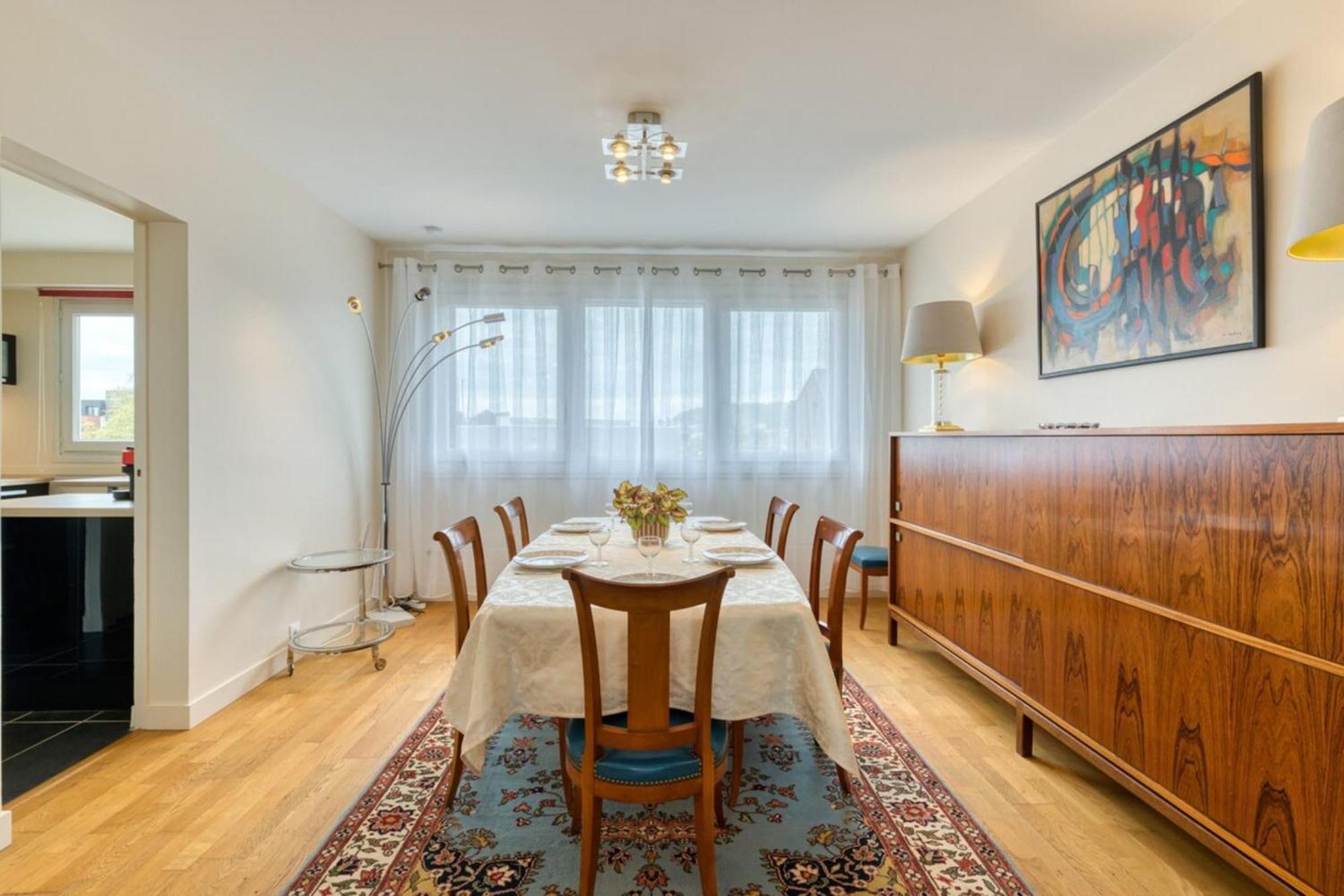 Francoise F5 Avec Parking Appartement Rouen Buitenkant foto